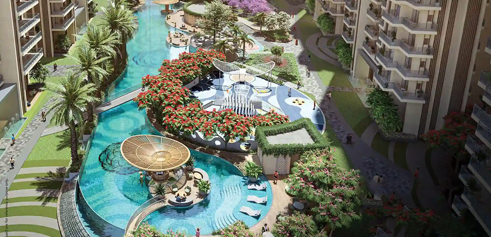 Gaur Chrysalis Residential space